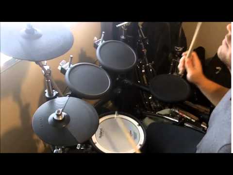 Polyrhythm - 3 against 4 groove with 3 against 5 fill