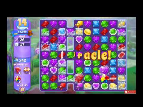 Wonka's World of Candy Level 175 NO BOOSTERS - A S GAMING
