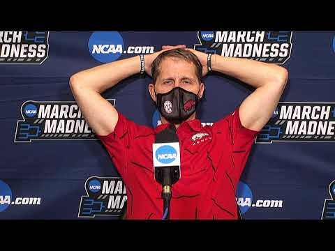 Arkansas First Round postgame press conference - 2021 NCAA tournament