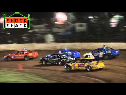 Modified Sedans - Heat 23 - Queensland Title - Kingaroy Speedway - 06.04.2013