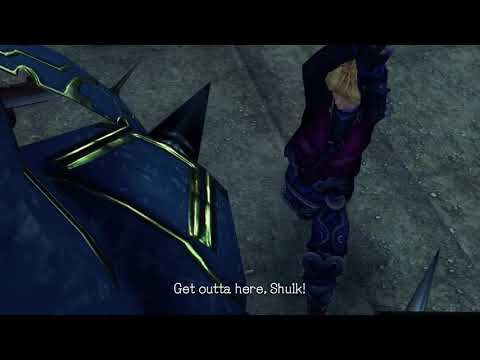 Dunban saving Shulk and Reyn ( Xenoblade Chronicles: Definitive Edition )
