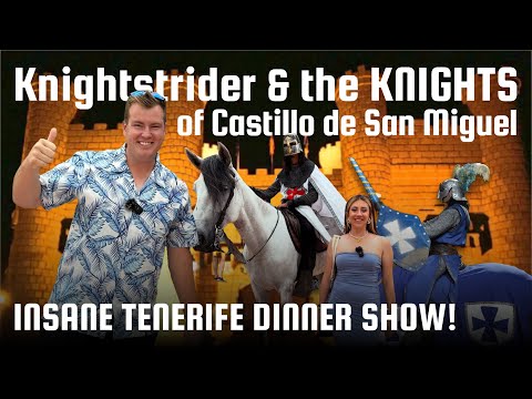 BRILLIANT Tenerife Dinner Show- Medieval Adventure at Castillo San Miguel 🐴 🛡️