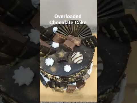 Chocolate Cake. ......like n follow n subscribe my channel for other cake design