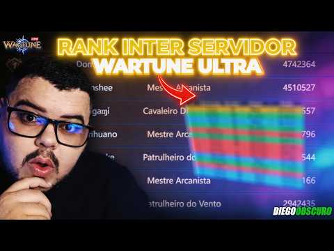 VEJA AGORA: Rank Inter Servidor do Wartune Ultra - Novo Projeto!