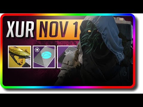 Destiny 2 Shadowkeep - Xur Location, Exotic Armor "Vigilance Wing" (11/1/2019 November 1) Video