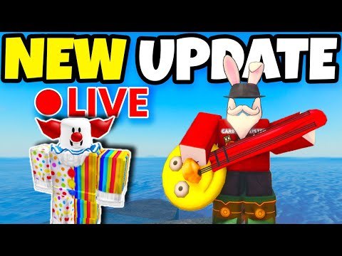 🔴 [LIVE] NEW SILLY CLOWN UPDATE For FISCH Roblox!