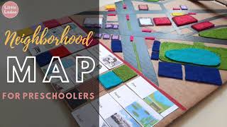 How to introduce maps | Neighborhood map for kids