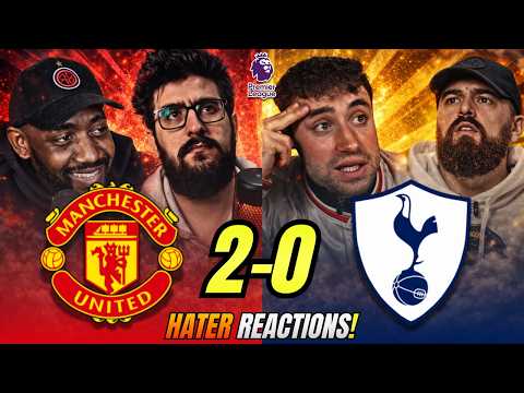 Man Utd’s RIVALS & HATERS reactions to Man Utd 2-0 Spurs! Premier League Fan Reactions