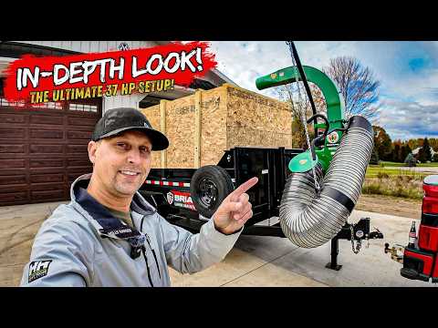 Step-by-Step Build: Our Complete Billy Goat Loader and Leaf Box Setup!