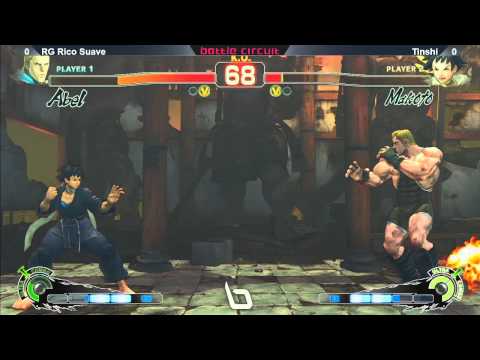 SSF4AE @ NLBC #42 - Tinshi (Makoto) vs RG Rico Suave (Abel)