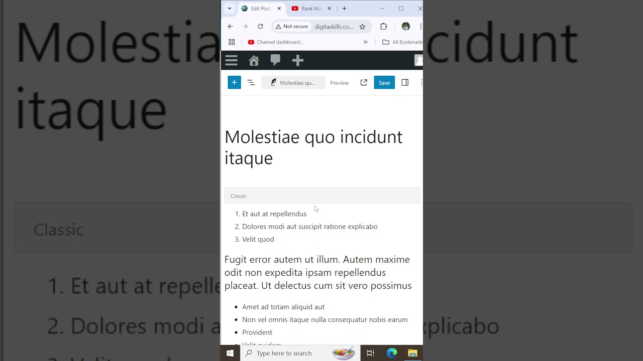 How to Add a Featured Image to a Post | WordPress Tutorial For Beginners #wordpressforbeginners