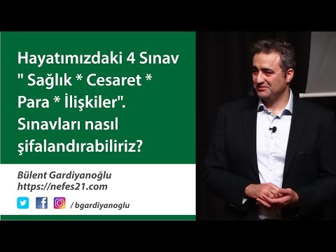 Hayatımızdaki 4 Sınav : *Sağlık * Cesaret * Para * İlişkiler