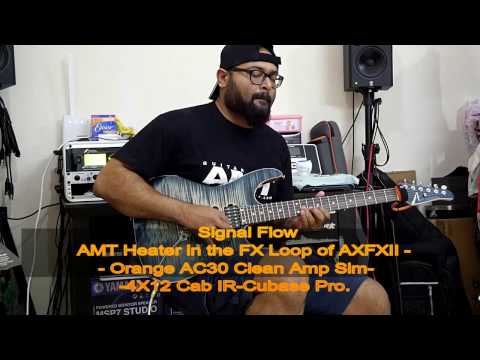 AMT Electronics HR-1 Heater Boost / Overdrive 2010s - Yellow image 5