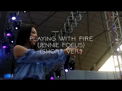 170520 PLAYING WITH FIRE short ver. - BLACKPINK (JENNIE focus) Yonsei Akaraka