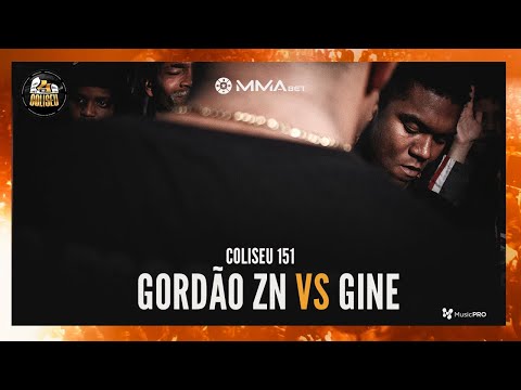 (CHAMOU DE BOI 😱😱) GINE X GORDÃO ZN - BATALHA DO COLISEU - EDIÇÃO 151