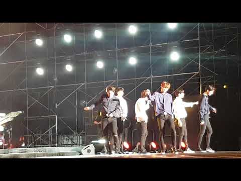 180113 HALO(헤일로) - I'm Scared(겁이 나) @ K-WAVE 2 Music Festival 2018 [FANCAM]