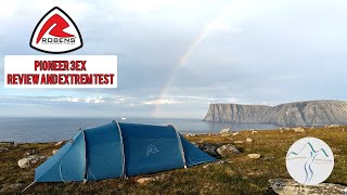 Robens Pioneer 3ex Review und Extremtest auf Skandinavien Roadtrip - das beste Trekking Tunnelzelt?