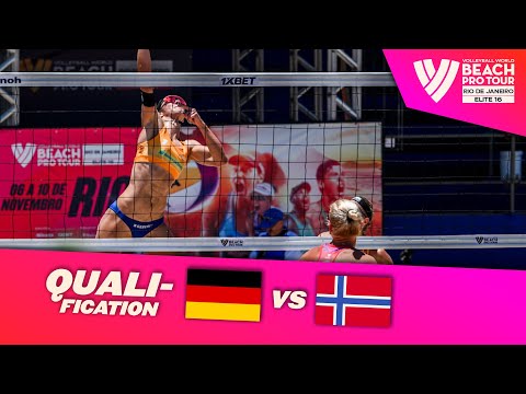 Ittlinger/Van de Velde vs. Berntsen/Olimstad - Qualification  | Rio de Janeiro 2024 #BeachProTour