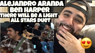 Reaction to Alejandro Aranda &amp; Ben Harper “There will be a light “ All stars Duet