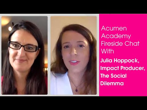 Acumen Academy Fireside Chat with Julia Hoppock ... - YouTube