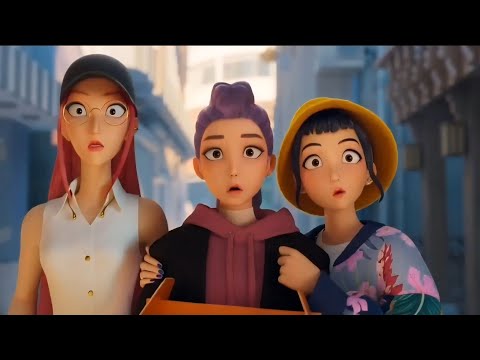 Kpop Demon Hunters//Huntrix Meets Saja Boys for the First Time FULL SCENE