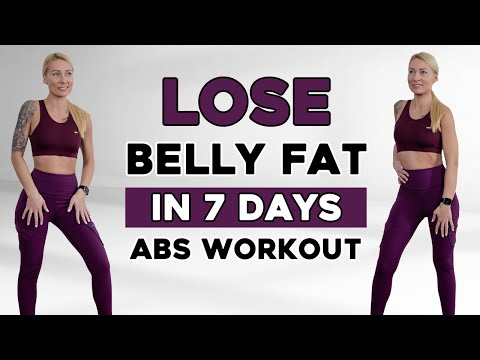 LOSE BELLY FAT in 7 days | 30 MIN Standing Abs Workout | At Home