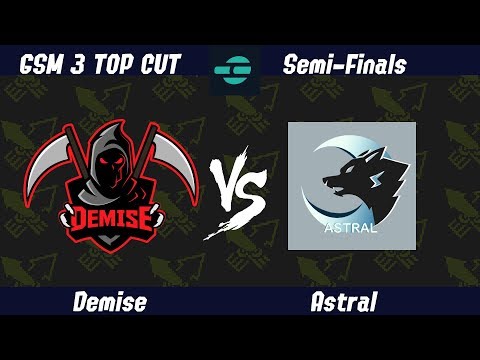 Splatoon 2: GSM 3 TOP CUT/Semi-Finals: Demise Vs. Astral