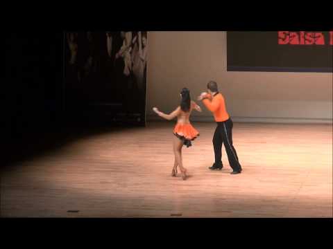 2013Asia Latin Music & Salsa Festival Korea open salsa championships  Tania & Renaud (타냐 르노)