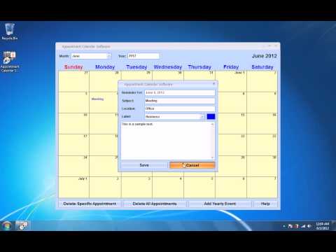 Appointment Calendar Software