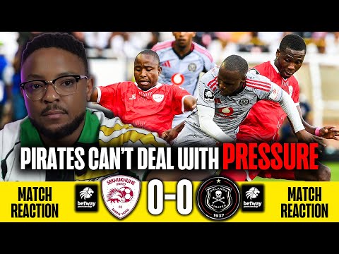 Ouddou's Team Feels The Pressure❗Sekhukhune United 0-0 Orlando Pirates | #betwaypremiership