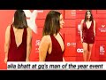 Alia Bhatt Looks Uncomfortable In A Very Short Jumpsuit At GQ Awards 2023 Shorts Bollywood Alia
