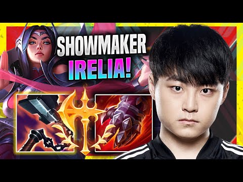 SHOWMAKER IS SO GOOD WITH IRELIA! - DK ShowMaker Plays Irelia Mid vs Qiyana! | Season 11
