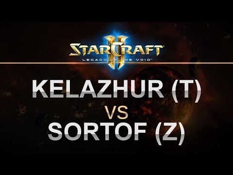 StarCraft 2 - LOTV - 2016- Kelazhur (T) v SortOf (Z) on Frozen Temple