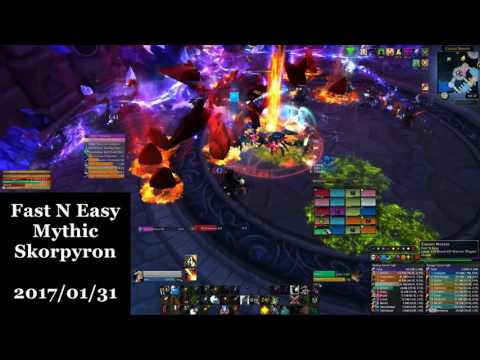 US-illidan [Fast N Easy] Mythic Skorpyron Kill Disc Priest POV