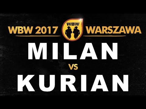 Milan 🆚 Kurian 🎤 WBW 2017 Warszawa (1/8) Freestyle Battle