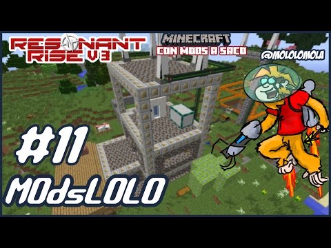 MOdsLOLO  #11 Quiero más fósiles Resonant Rise 3 Minecraft con mods