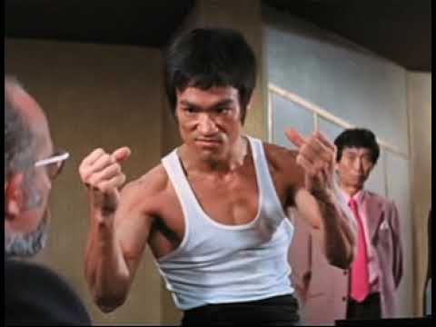 Bruce Lee knuckle cracks his fists from "Way of the Dragon"