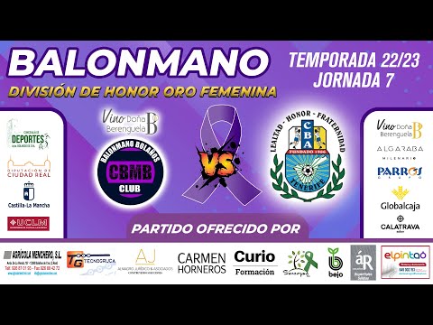 VINO DOÑA BERENGUELA BM. BOLAÑOS  vs BALONMANO SANTA CRUZ DE TENERIFE (Div Oro Fem J7 Temp 2022/23)