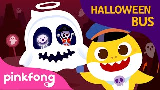 Baby Shark Halloween Bus | Halloween Songs | Baby Shark Halloween | Pinkfong Songs for Children