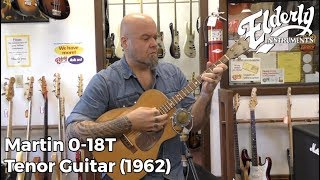 Video thumbnail for Martin 0-18T Tenor Guitar (1962) | Elderly Instruments by Elderly Instruments