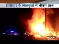 Fire breaks out in Lal Kuan area of Uttarakhand, several shops gutted
