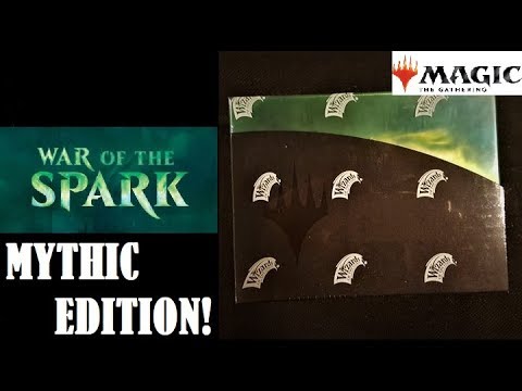 MTG: War of the Spark Mythic Edition - Unboxing and lowdown! ALL THE HYPE