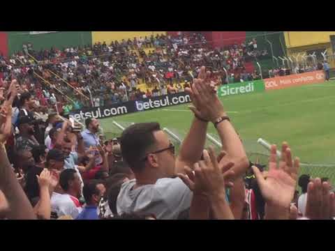 CATS-TABOÃO 1 x 0 CRB, filmado da arquibancada.