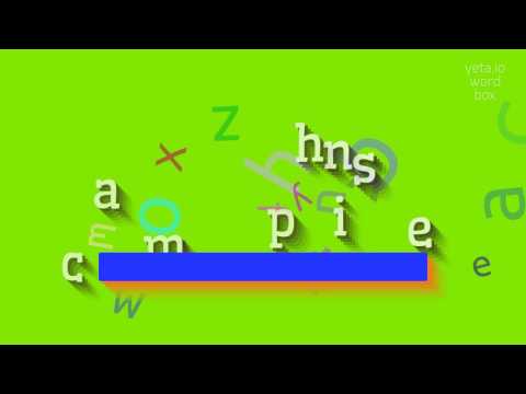 CAMPHINES - HOW TO SAY CAMPHINES? #camphines