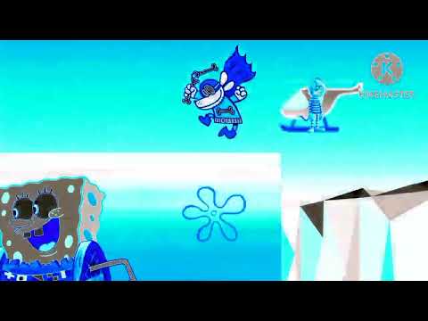 Dog man SpongeBob last boss the end I'm blue part 1