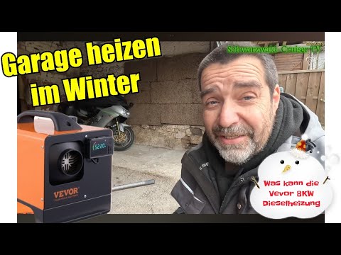 Dieselheizung für die Garage? Bringt die Vevor 8KW Kompaktlösung was?