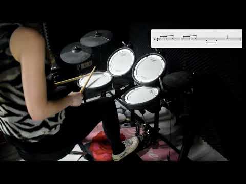 ♪ Fill-In Friday 75: 4/4 Drum Fill für Schlagzeug Anfänger und Anfängerinnen [Roland E-Drums]