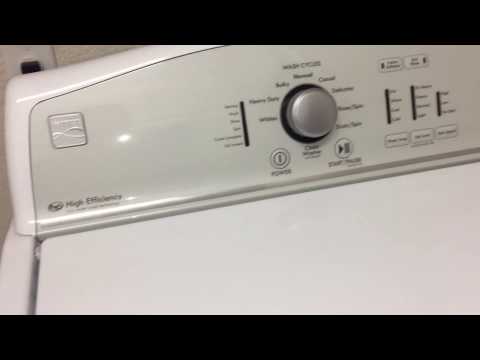 Kenmore washer not doing the sping cycle,