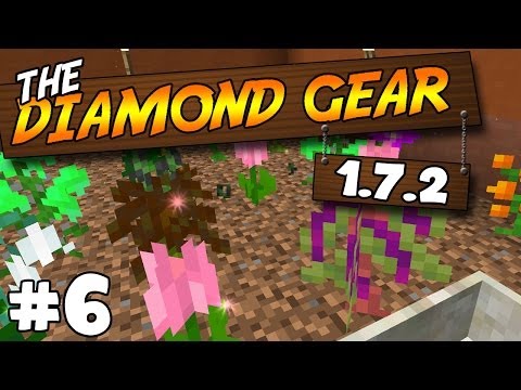 The Diamond Gear 1.7.2 - Part 6 - Botania Mystical Flower Gen "Jaded Amaranthus"
