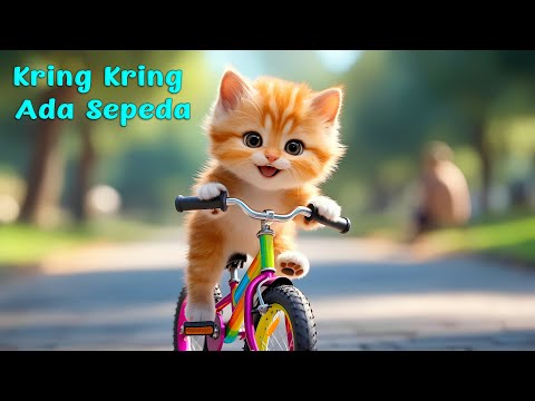 Kring Kring Ada Sepeda - Lagu Anak Balita Indonesia Terbaru Versi 2025 - Lagu Anak Populer